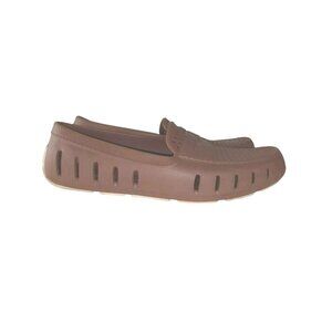 Floaters Mens Brown Casual Rubber Loafer Shoes Slip On Waterproof Low Top Sz 12